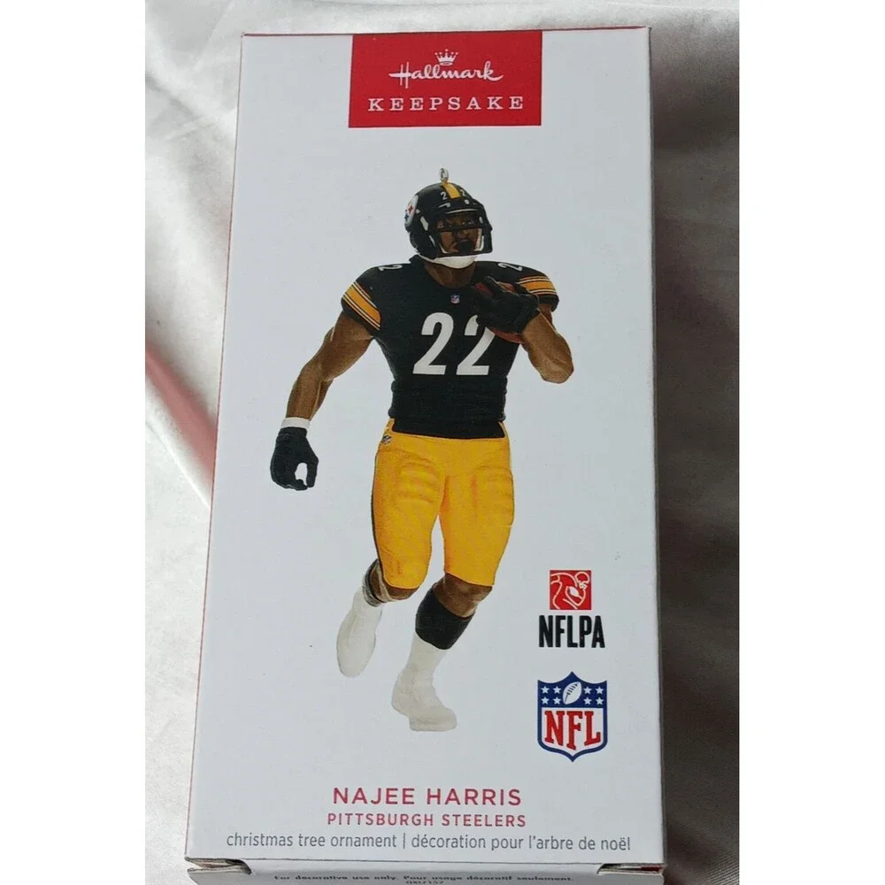 HALLMARK KEEPSAKE ORNAMENT NAJEE HARRIS PITTSBURGH STEELERS
